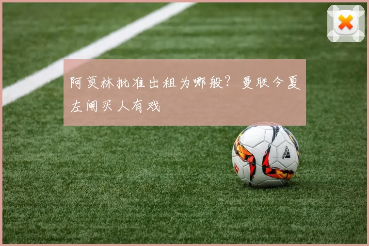 阿莫林批准出租为哪般？曼联今夏左闸买人有戏